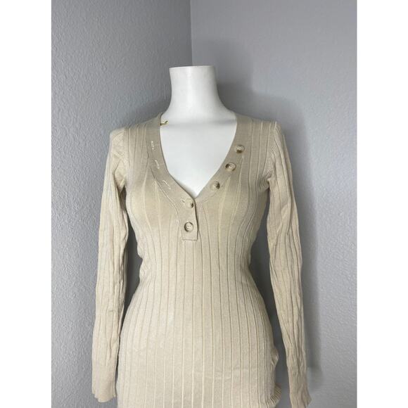 All the Ways Clover Mini Dress Cream Small - Picture 4 of 9